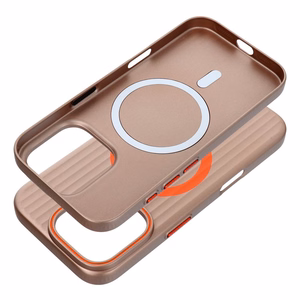 Dėklas SIMPLY suderinamas su MagSafe iPhone 15 Pro titano dykumos