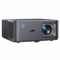 Yaber K2s Pro LCD FullHD 1080p Multimedia Projector with JBL Speakers and Subwoofer - Juodas