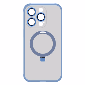 Dėklas telefonui su stovu MagSafe Iphone 12 Pro (m) - mėlynas
