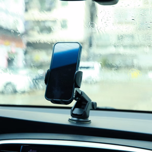 Automobilinis universalus telefono laikiklis Joyroom (JR-ZS259) tvirtinamas ant prietaisų skydelio, juodas