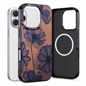 Tech-Protect Lamano MagSafe dėklas iPhone 16 Pro Max rudai violetinis