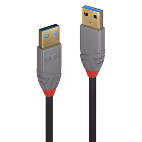 Lindy USB3.2 Type A laidas 5m Anthra