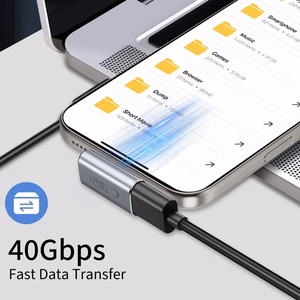 Tech-Protect Ultraboost AA03 USB-C kampinis adapteris - pilkas