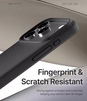 Dėklas Mercury Pure Magsafe Silicon Case Apple iPhone 17 Pro juodas