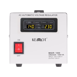 Automatinis įtampos stabilizatorius KEMOT MSER-1000 (1000 VA, servo variklis)