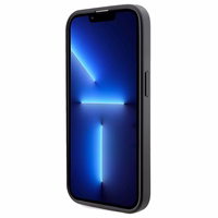 Guess GUHMP15LP4RPSK iPhone 15 Pro 6.1" juodas dėklas 4G Printed Stripes MagSafe