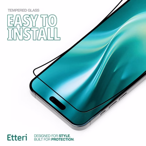 "Etteri" grūdintas stiklas 9D, skirtas "iPhone 11" 6,1"