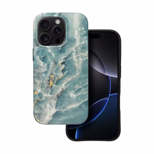 FORCELL F-PROTECT Mirage, militarinio kritimo testuotas dėklas telefonui, MagSafe suderinamas IPHONE 15 PRO žalias