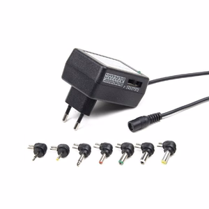 EnerGenie EG-MC-008 – universalus AC/DC maitinimo adapteris, 12 W, juodas