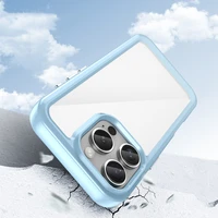 Outer Space dėklas telefonui su geliniu rėmeliu iPhone 16 Pro Max - mėlynas