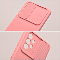 SLIDE dėklas SAMSUNG S24 - šviesiai rožinis