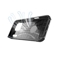 Šarvuotas anglies dėklas telefonui Iphone 17 Pro Max juodas