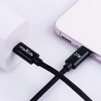 Maxlife MXUC-12 kabelis USB-C - Lightning 2,0 m 27W juodas