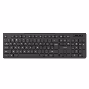 Savio KB-02 klaviatūra namai/biuras USB QWERTY juoda