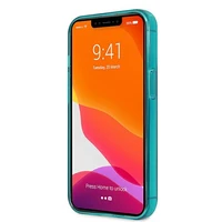 Karl Lagerfeld KLHCP13LCHTRB iPhone 13 Pro / 13 6.1" mėlynas kietas dėklas Blizgučių Choupette Fluo