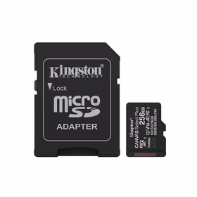 Kingston Technology Canvas Select Plus Gen3 256 GB MicroSDXC UHS-I Klasės 10