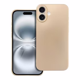 METALLIC dėklas telefonui IPHONE 16 Plus auksinis