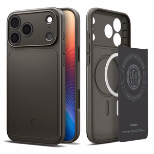 Spigen Thin Fit Magnetinis dėklas telefonui iPhone 17 Pro - Pilkas