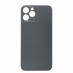 Galinis dangtelis iPhone 12 Pro Max Graphite (bigger hole for camera) OEM