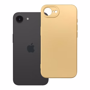 Чехол для iPhone 16e (SE 4 2025) / 17e Metallic золотой
