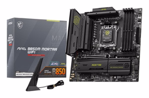 MSI MAG B850M MORTAR WIFI pagrindinė plokštė AMD B850 Socket AM5 micro ATX