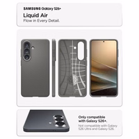 SPIGEN dėklas LIQUID AIR skirtas SAMSUNG S26 Plus marble grey