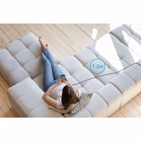 VEGER kabelis Type C į Lightning PD 3A 27W CL01 1,2 m juodas