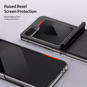 Dėklas Dux Ducis Bril Samsung F751 Z Flip7 rožinis