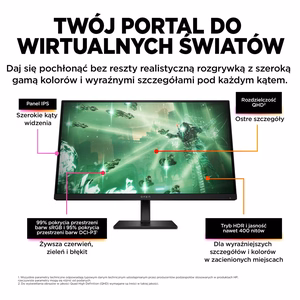 OMEN by HP 27 colių QHD 165Hz žaidimų monitorius - OMEN 27q