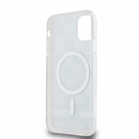 DKNY IML languoto Mono rašto ir spausdintų juostų magnetinis dėklas telefonui iPhone 11 / Xr - juodas