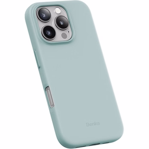 Benks Magnetinis Vita Pro Silikoninis dėklas telefonui iPhone 16 Pro Max (m) - žalias (m)