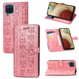 Dėklas Cat-Dog Samsung A546 A54 5G rožinis