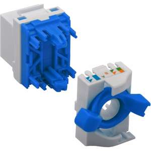Techly CAT 6a KeyStone RJ45 lizdas UTP neekranuotas be įrankių IWP-MD C6A/UROTT