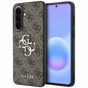 Guess dėklas Samsung Galaxy A37 (4G Big Metal Logo) rudas