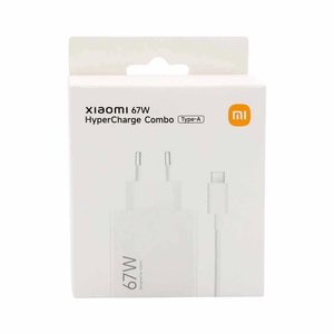 Įkroviklis Xiaomi HyperCharge Combo 67W USB-A baltas BHR9465EU