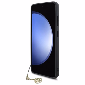 Guess GUHCS24FEGF4GBR S24 FE S721 rudas/rudas kietas dėklas 4G Pakabukų Kolekcija