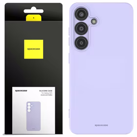 Spacecase Silikoninis dėklas 3.0 Galaxy S25 šviesiai violetinis