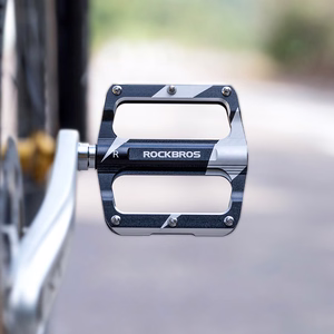 Rockbros K306-BK aliumininiai MTB dviračio pedalai – juodi