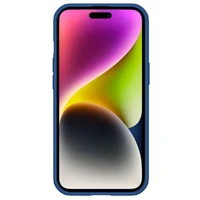 Nillkin CamShield Pro magnetinis dėklas telefonui iPhone 15 Plus su kameros apsauga - mėlynas