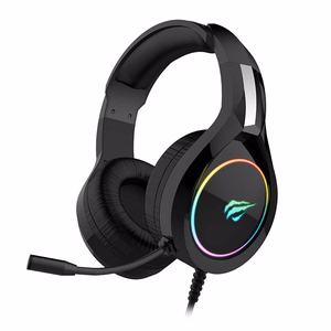 Žaidimų ausinės Havit GAMENOTE H2232D RGB USB+3.5mm