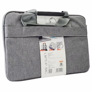 YESIDO WB38 vandeniui atsparus nešiojamo kompiuterio krepšys 16", pilkas