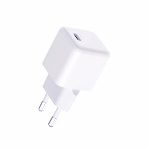 3mk Hyper Charger PD GaN 25W sieninis įkroviklis su USB-C laidu – baltas