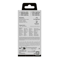 SBS TECABLEUSBIP589A USB-A - Lightning kabelis - mėlynas