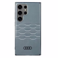 Audi IML Geometrinio rašto dėklas telefonui S24 Ultra S928 pilkas/pilkas kietas dėklas AU-IMLS24U-A6/D3-GY