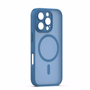 Mag Matt dėklas iPhone 16 Pro Max 6,9" tamsiai mėlynas