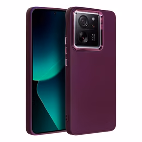 Dėklas "Frame" Xiaomi Redmi Note 13 5G / Redmi Note 14S violetinis