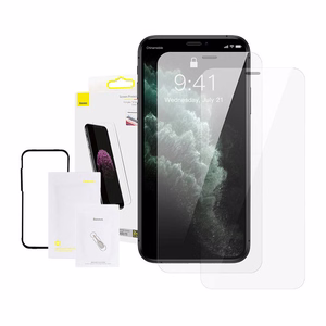 Baseus 0.3mm Pilno stiklo grūdintas stiklas (2vnt. rinkinys) iPhone XR/11 6.1 colių