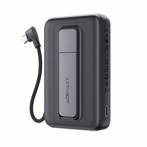 Внешний аккумулятор Acefast M24-10000 22.5W магнитный беспроводной 10000mAh чёрный