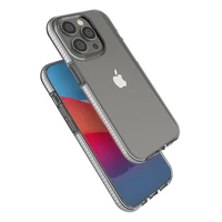 Spring Case dėklas telefonui iPhone 14 Pro silikoninis dėklas su rėmeliu šviesiai mėlynas