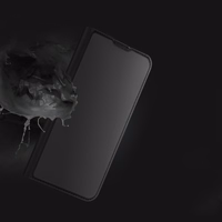 Dux Ducis Skin Pro atverčiamas dėklas telefonui Xiaomi Poco F4 5G rožinis